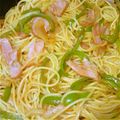 さめぐ0803's cooksnap of when they made 懐かしの簡単ナポリタン.