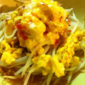 きよし☆'s cooksnap of when they made 簡単♪　スイートチリもやし★マヨ卵のっけ.