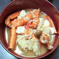 たんたん　's cooksnap of when they made 海の恵み☆絶品☆カニのお味噌汁.