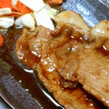 ぴよぴよlion's cooksnap of when they made 簡単生姜たっぷり☆豚の生姜焼き.