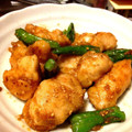 きゃさー's cooksnap of when they made 鶏胸肉とシシトウの生姜焼き.