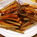 のばらみかん's cooksnap of when they made 生姜で美味しいきんぴらごぼう.