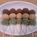 ☆Ｂｅａｎｓ☆'s cooksnap of when they made 生チョコ 串団子風.