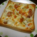 りこまこせいやのパパ's cooksnap of when they made 簡単グラタントースト☆シリコンスチーマー.