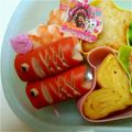 つなこママ's cooksnap of when they made こいのぼり in あんぱんまん弁当☆.