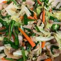 猫のミイヤ's cooksnap of when they made 豚こまとキャベツとニラのスタミナ炒め☆.