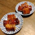和☆2049's cooksnap of when they made 厚揚げの肉巻きコチュジャン.