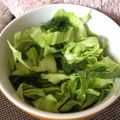 じょぎじょぎ's cooksnap of when they made 千切りキャベツに大葉♪.