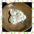 ＴＯＭＯＷＡＴ's cooksnap of when they made 柚子こしょう風味のオクラの白和え.