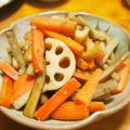 だっ君's cooksnap of when they made 牛蒡人参こんにゃくのきんぴら.
