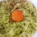 nezucchi's cooksnap of when they made 粉末ソース1人ランチで消費♪変わり釜玉.