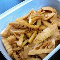wakuwaka's cooksnap of when they made 茹でたけのこで 簡単 美味しいメンマ.