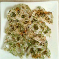 ゆかみんみん's cooksnap of when they made れんこんの磯辺焼き.