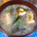 ジョンリークッカー's cooksnap of when they made 揚げだしっぽい豆腐の味噌汁〜.