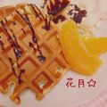 ﾎﾟｯｷｰ's cooksnap of when they made ホットケーキミックスで簡単ワッフル☆.