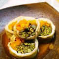 kanahr's cooksnap of when they made 春だね～✿わらびの油揚げ巻き✿.