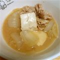 azzurro3's cooksnap of when they made 新玉ねぎと豚肉豆腐の味噌煮.