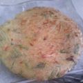 kozyu's cooksnap of when they made 水菜のお好み焼き.