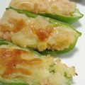 ☆熊八☆'s cooksnap of when they made ピーマンの明太ポテト詰め.