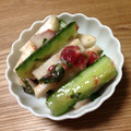 しもっこ's cooksnap of when they made さっぱり＊きゅうりと山芋の梅肉和え＊.