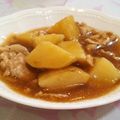 ♪♪kumiko♪♪'s cooksnap of when they made 肉じゃが？豚バラとじゃがいものあんかけ煮.