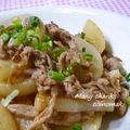 ともまき０３１３'s cooksnap of when they made ☆大根と豚コマno生姜焼き☆.