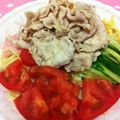 けんころざうるす's cooksnap of when they made 冷しゃぶのせ！冷やし中華.