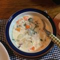 pechacooo's cooksnap of when they made ほっこりマカロニミルクスープ.