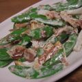 ブンブンたん's cooksnap of when they made 電子レンジで☆スナップエンドウのサラダ♪.