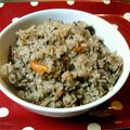 ひと№007's cooksnap of when they made 豚肉ひじきしめじも入った炊き込みごはん♪.