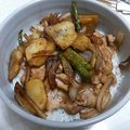 りえ～ん's cooksnap of when they made おなか満足！道産子じゃが豚丼。.