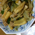 harapeko♡'s cooksnap of when they made エリンギと豚炒め.