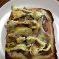 YUKIKI☆'s cooksnap of when they made ♡朝食に…舞茸トースト♡.