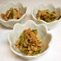 ぽんこ♡'s cooksnap of when they made 作り置きＯＫ♪鶏皮のピリ辛ポン酢和え✿.