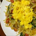 にぎる's cooksnap of when they made 食べ応え有★ほうれん草バターニンニク炒め.