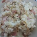 もりもりぱっくん's cooksnap of when they made コストコマッシュポテトでホットサラダ.