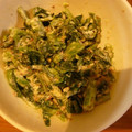 緑緑甜's cooksnap of when they made 菜の花のマスタードマヨネーズ和え.