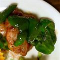 ＊＊まゆゆ＊＊'s cooksnap of when they made お弁当に☆ピーマンとチキンの照り焼き風.