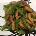 Hikibabe's cooksnap of when they made 超簡単！ﾁﾝｼﾞｬｵﾛｰｽｰ☆青椒肉絲.