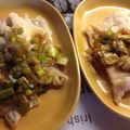BellmanM's cooksnap of when they made 白身魚のネギソースかけ。.