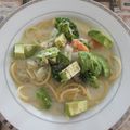 華舞蘭's cooksnap of when they made エビとアボカドのトマトクリームパスタ.