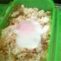 はるあつみおカカ's cooksnap of when they made ＊ルクエde卵のっけ☆カレーピラフ＊.