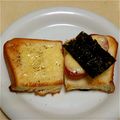 msft5632's cooksnap of when they made オリーブオイルのチーズトースト.
