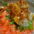 まり０'s cooksnap of when they made 香ばしい～♪鮭丼.