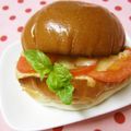 まじゅじゅ's cooksnap of when they made ハム＊トマト＊チーズトースト.