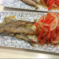 Mamikonkon's cooksnap of when they made シシャモの南蛮漬け.