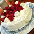 ゆかりんご♤'s cooksnap of when they made 苺のデコケーキ（トリプルベリー）.