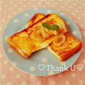 hitomi＊＊'s cooksnap of when they made キャラメル・バナナ・パンケーキ.