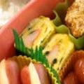 nakamucchi's cooksnap of when they made お弁当や朝食に★ニラとカニカマの卵焼き★.