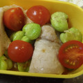 hiro★kuma's cooksnap of when they made 豚とそら豆の塩麹炒め.